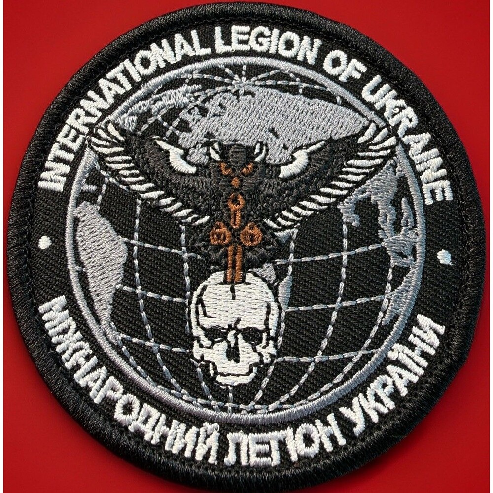 International Legion Defense Ukraine Hook Loop Patch Wagner FOG War Russia RF